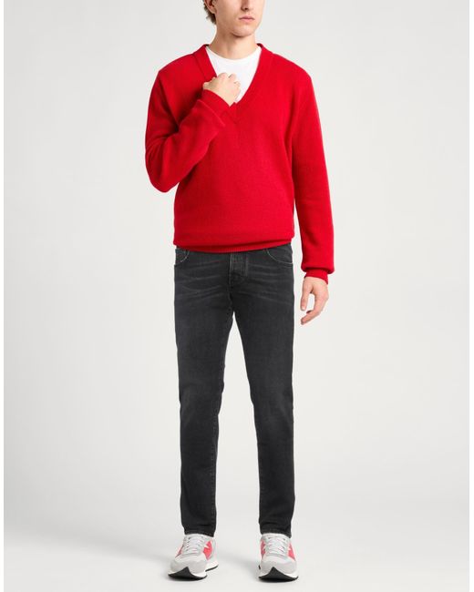 Jacob Cohen Gray Jeans Cotton, Elastane, Polyester for men