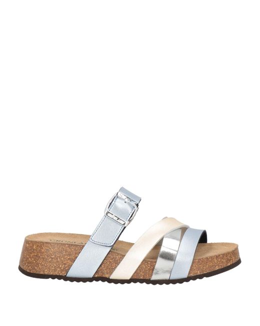 Grünland White Sandals
