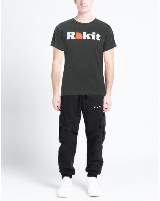 ROKIT Black T-shirt for men