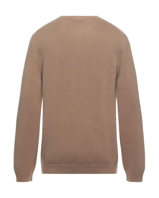 Alpha Studio Brown Sweater Cashmere, Wool for men