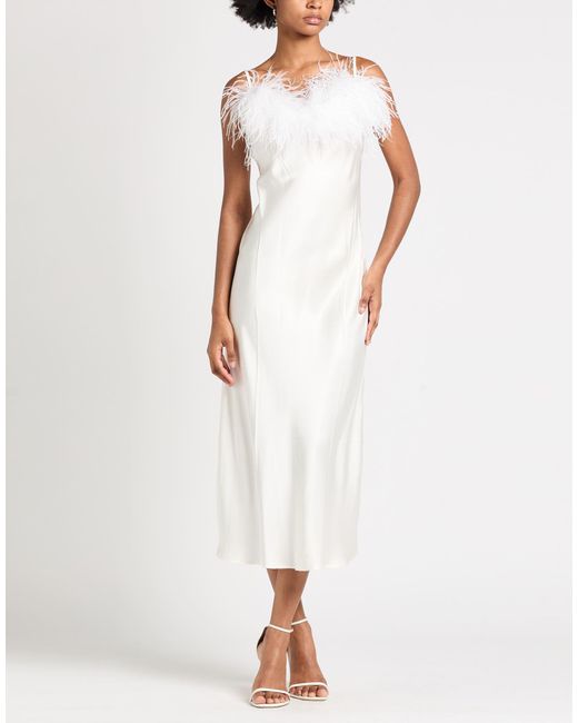 Robe Midi Sleeper en coloris White