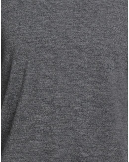 Daniele Fiesoli Gray Sweater Merino Wool for men