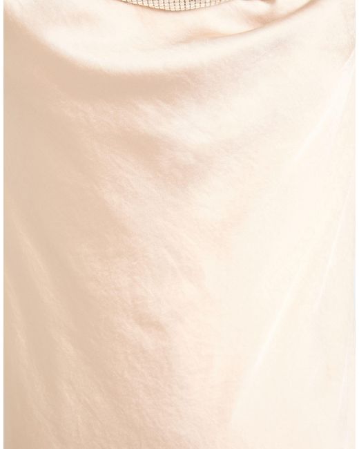 Versace Natural Midi Dress Polyester