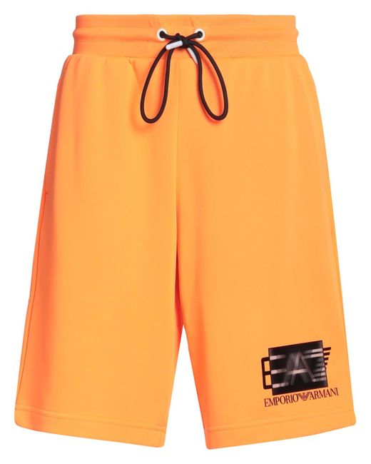 EA7 Shorts & Bermudashorts in Orange für Herren