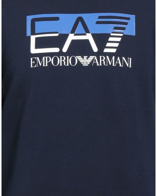 EA7 Blue Sweatshirts for men