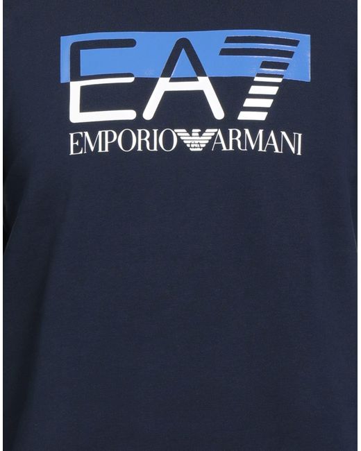 EA7 Blue Sweatshirts for men
