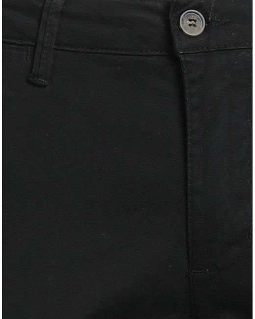 Squad² Black Pants Cotton, Elastane for men