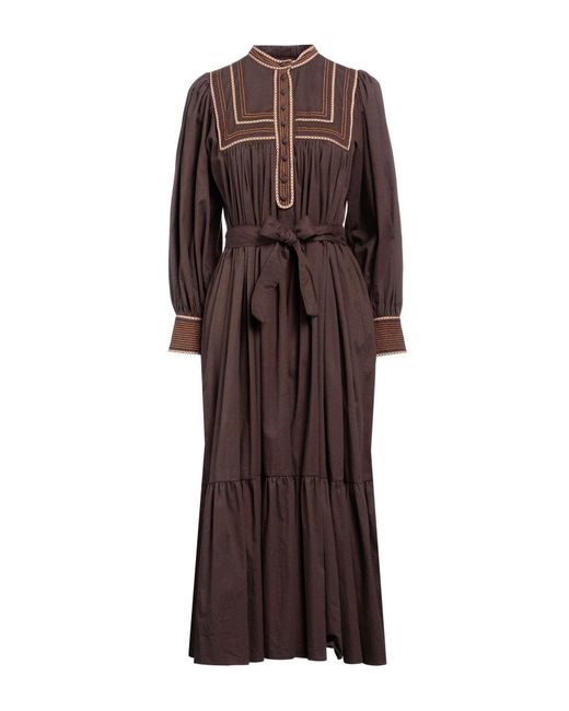 Laurence Bras Brown Maxi Dress