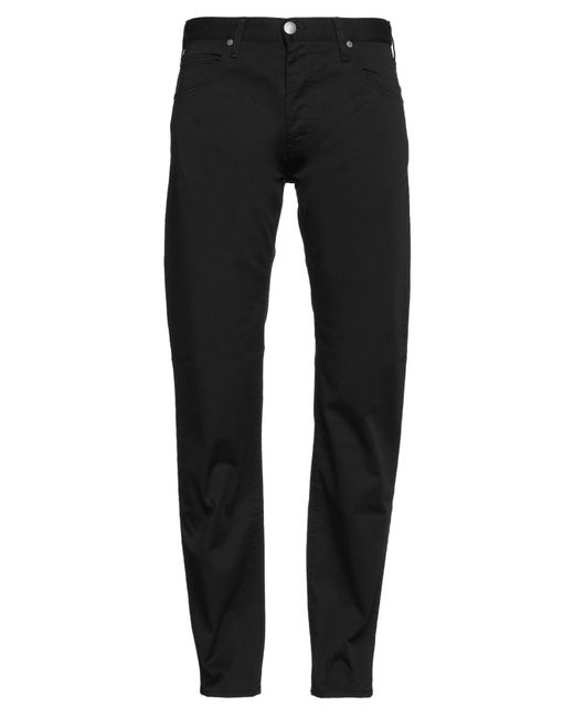 Armani Jeans Black Pants for men