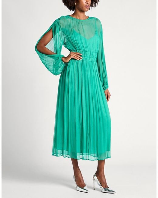 Liu Jo Green Midi Dress