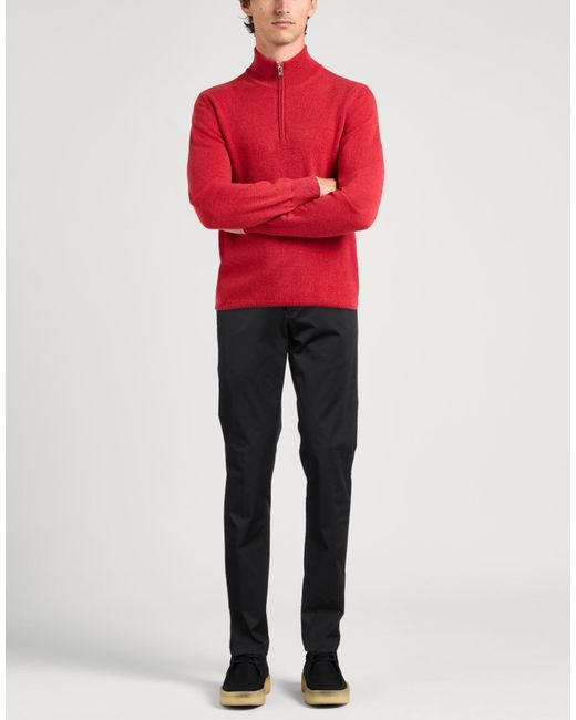 Messagerie Black Pants Cotton, Elastane for men