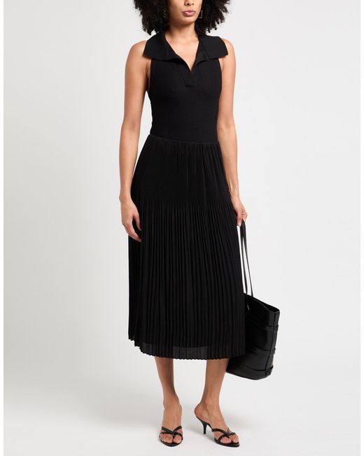 ARMANI EXCHANGE Black Midi Skirts
