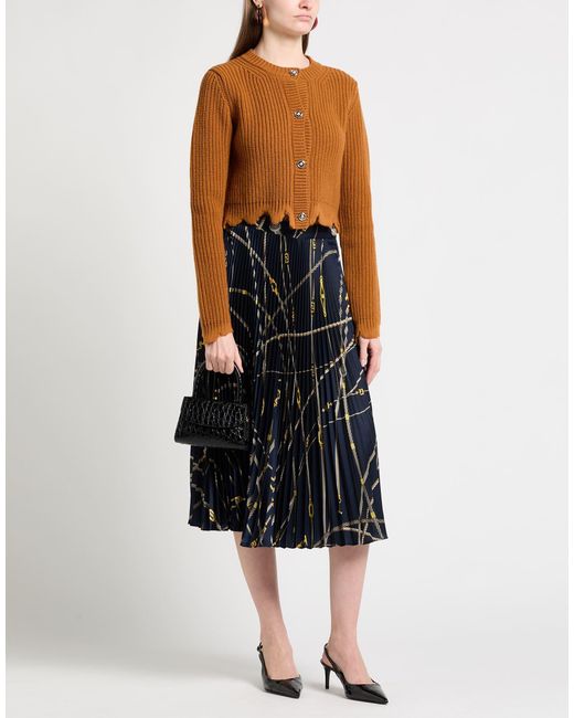 Versace Brown Cardigan Wool