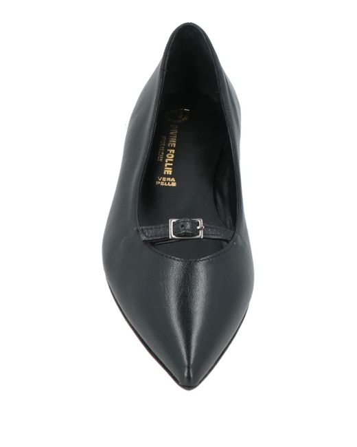 Divine Follie Black Ballet Flats