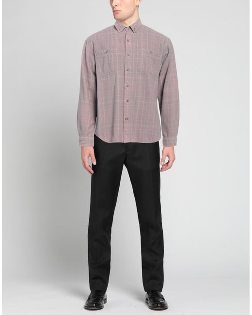 NOTSONORMAL Purple Pastel Shirt Cotton for men