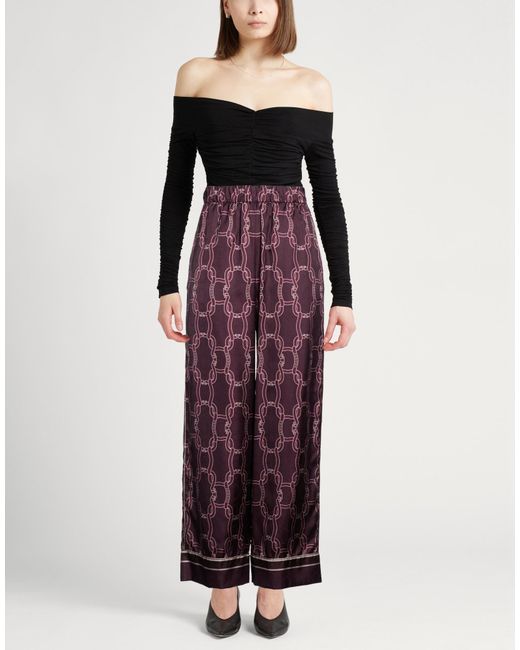 Agnona Purple Trouser