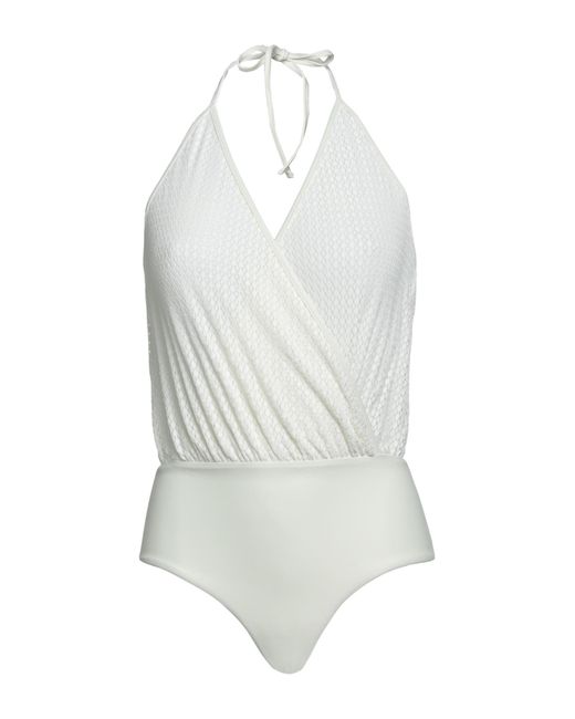 Albertine White One-piece Swimsuit