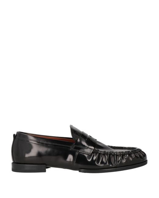 Tod's Black Loafers Leather for men