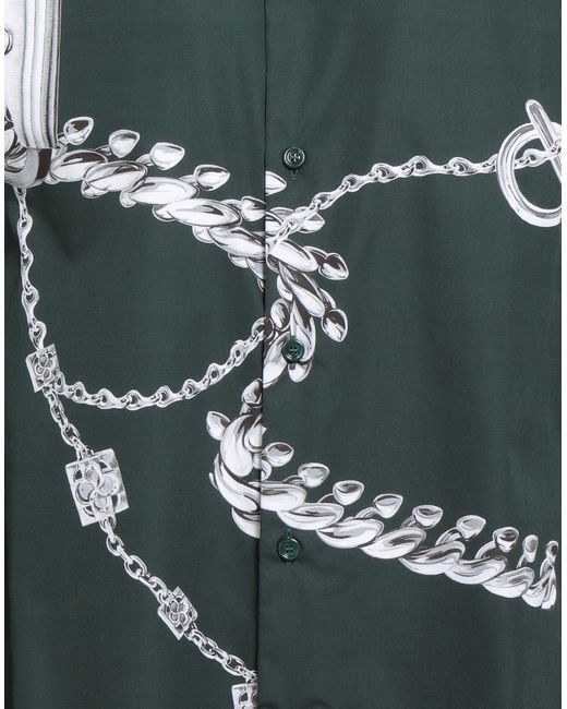 Burberry Green Shirt for men