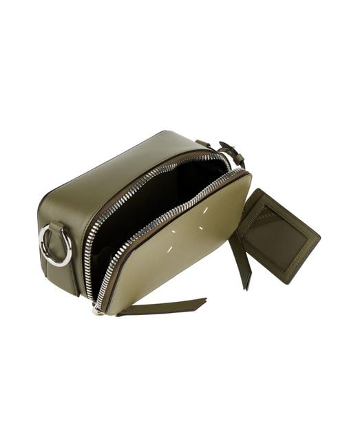 Maison Margiela Green Cross-Body Bag Cow Leather
