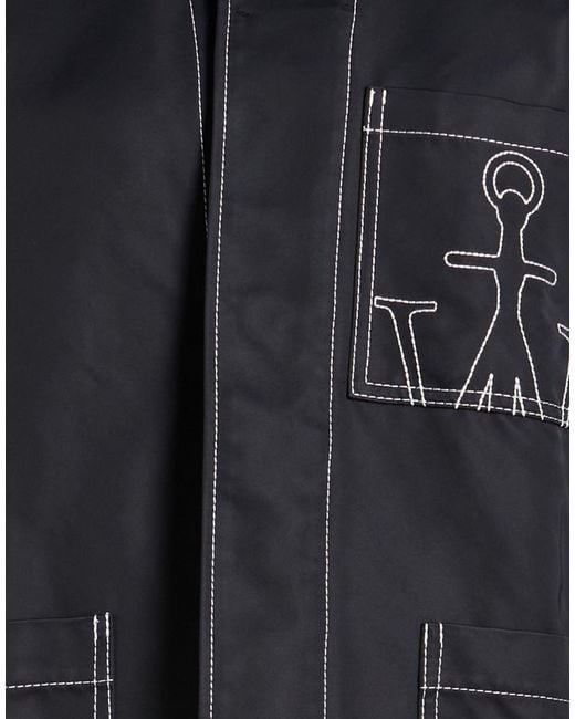 J.W. Anderson Black Midnight Jacket Polyamide