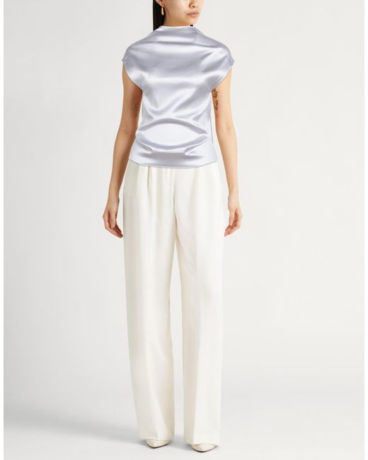 Sportmax White Top Acetate, Polyamide, Elastane