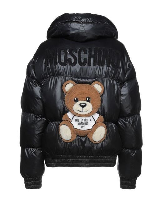 Moschino Black Down Jacket