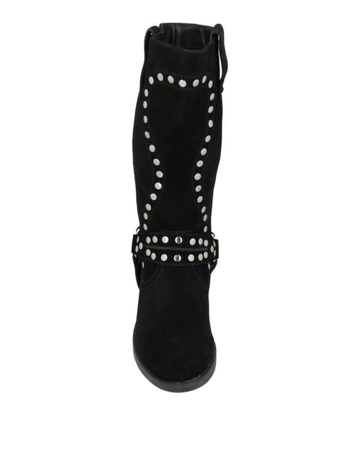 ALMA BLUE Black Boot
