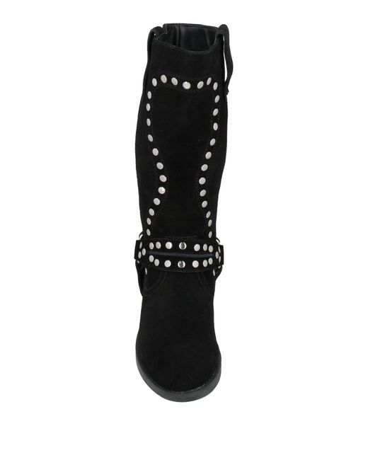 ALMA BLUE Black Boot