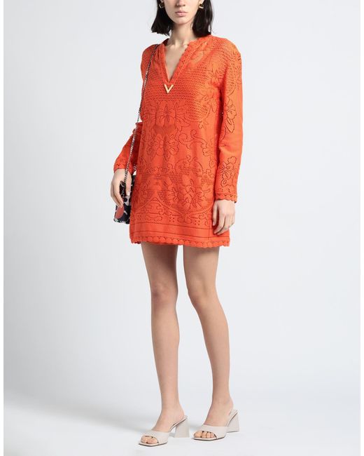 Valentino Garavani Orange Blouse