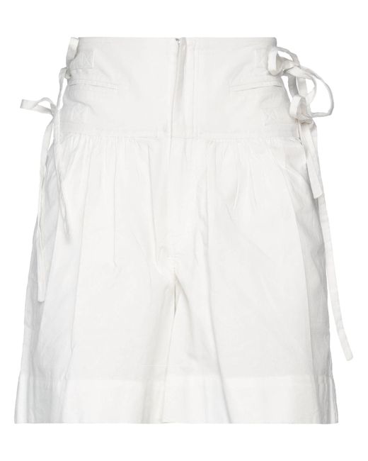 Isabel Marant White Shorts & Bermuda Shorts