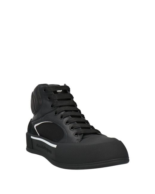 McQueen Black Sneakers for men