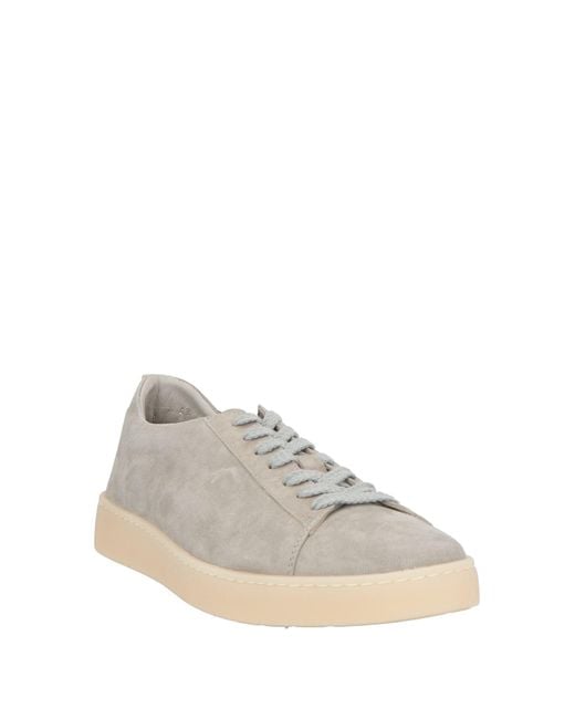 Andrea Ventura Firenze White Sneakers Leather for men