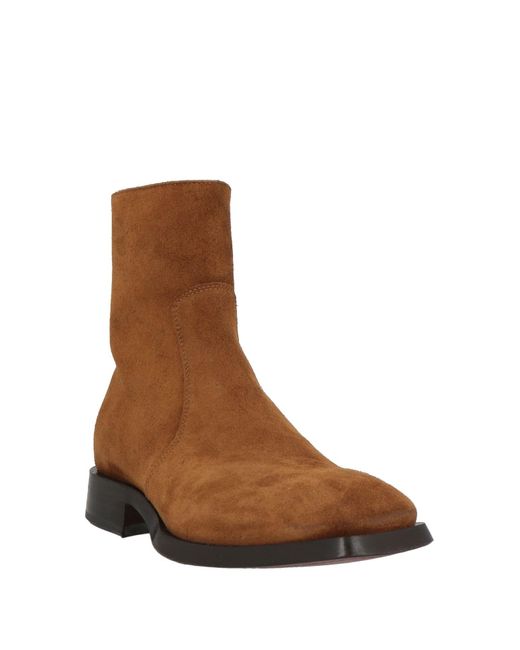 MICH SIMON Brown Ankle Boots for men