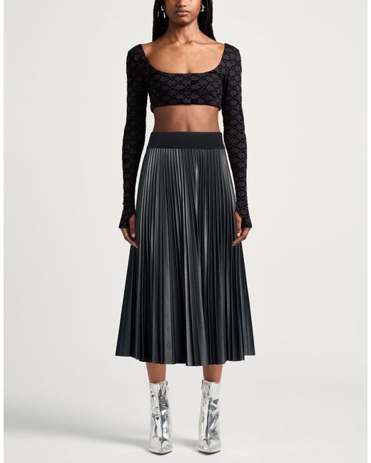 Jonathan Simkhai Black Midi Skirt