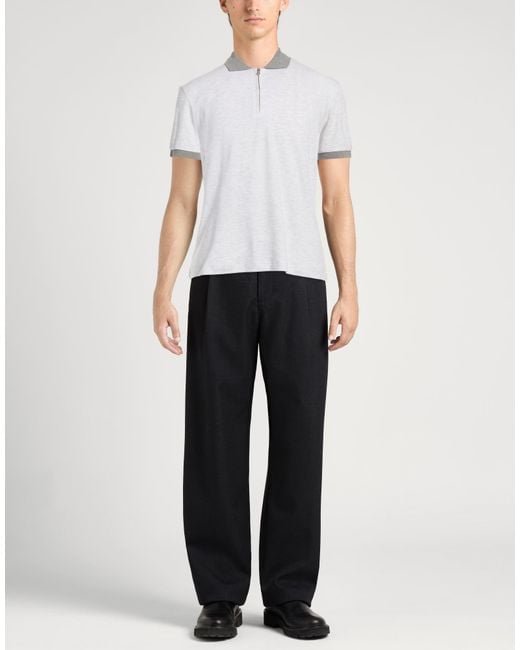 Polo Eleventy pour homme en coloris White