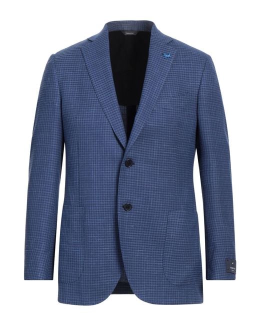 Blazer Tombolini pour homme en coloris Blue