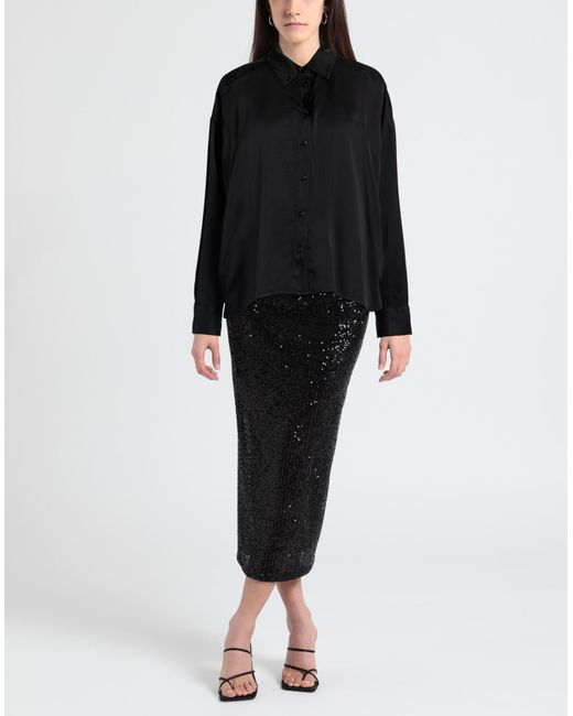 B.yu Black Shirt Viscose