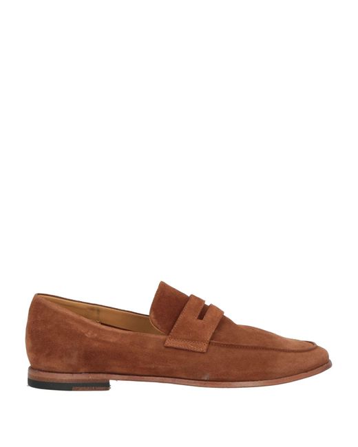 Sturlini Brown Tan Loafers Leather for men