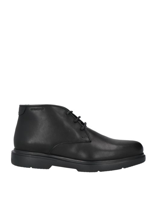Stonefly Black Ankle Boots for men