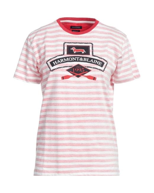 Harmont & Blaine Pink T-shirt