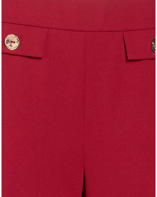 Joseph Ribkoff Red Pants Polyester, Elastane