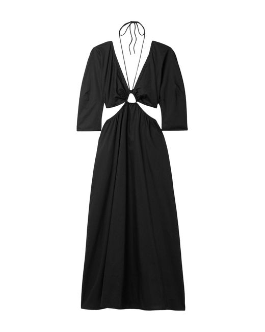 Mara Hoffman Women's Black Maxi Dress Organic Cotton