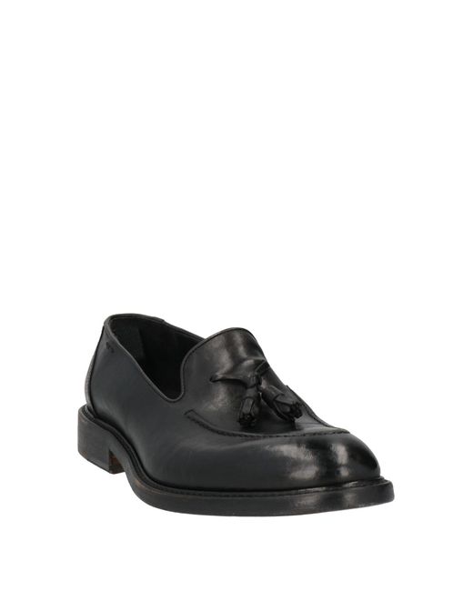 Alexander Hotto Black Loafers Leather for men