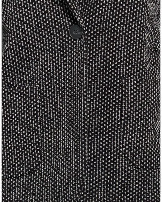Caractere Black Blazer Cotton, Polyester, Elastane