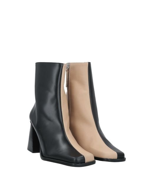 Alohas Black Ankle Boots