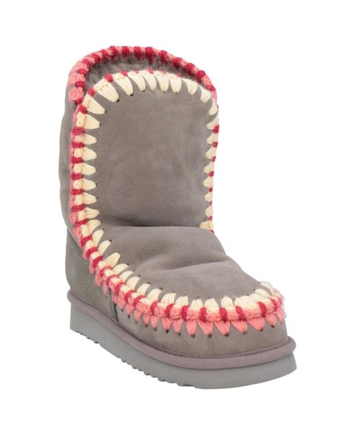 Mou Pink Ankle Boots