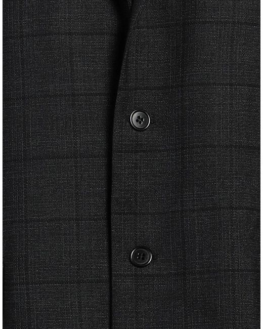 Filippa K Black Blazer Wool, Polyester, Elastane for men