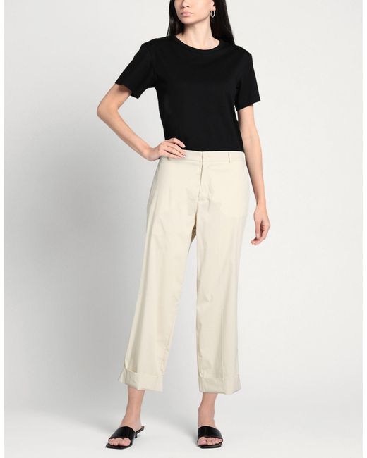 Bonheur Natural Pants Cotton, Polyamide, Elastane