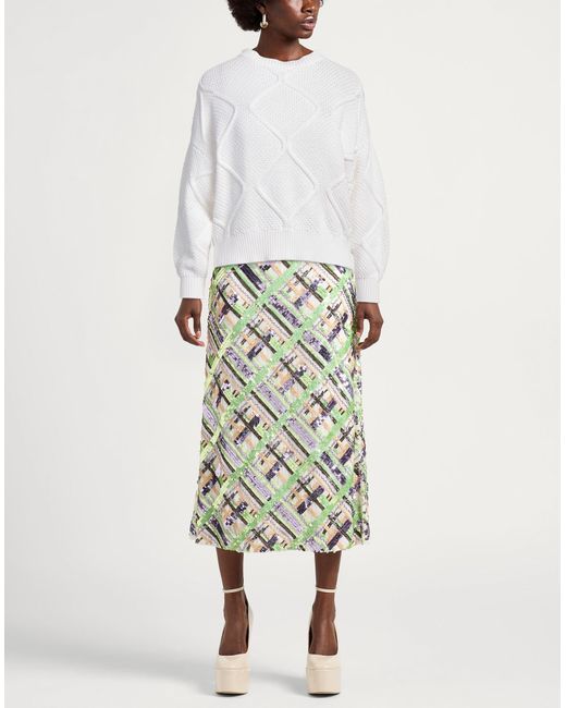 Antonelli White Sweater Cotton, Nylon